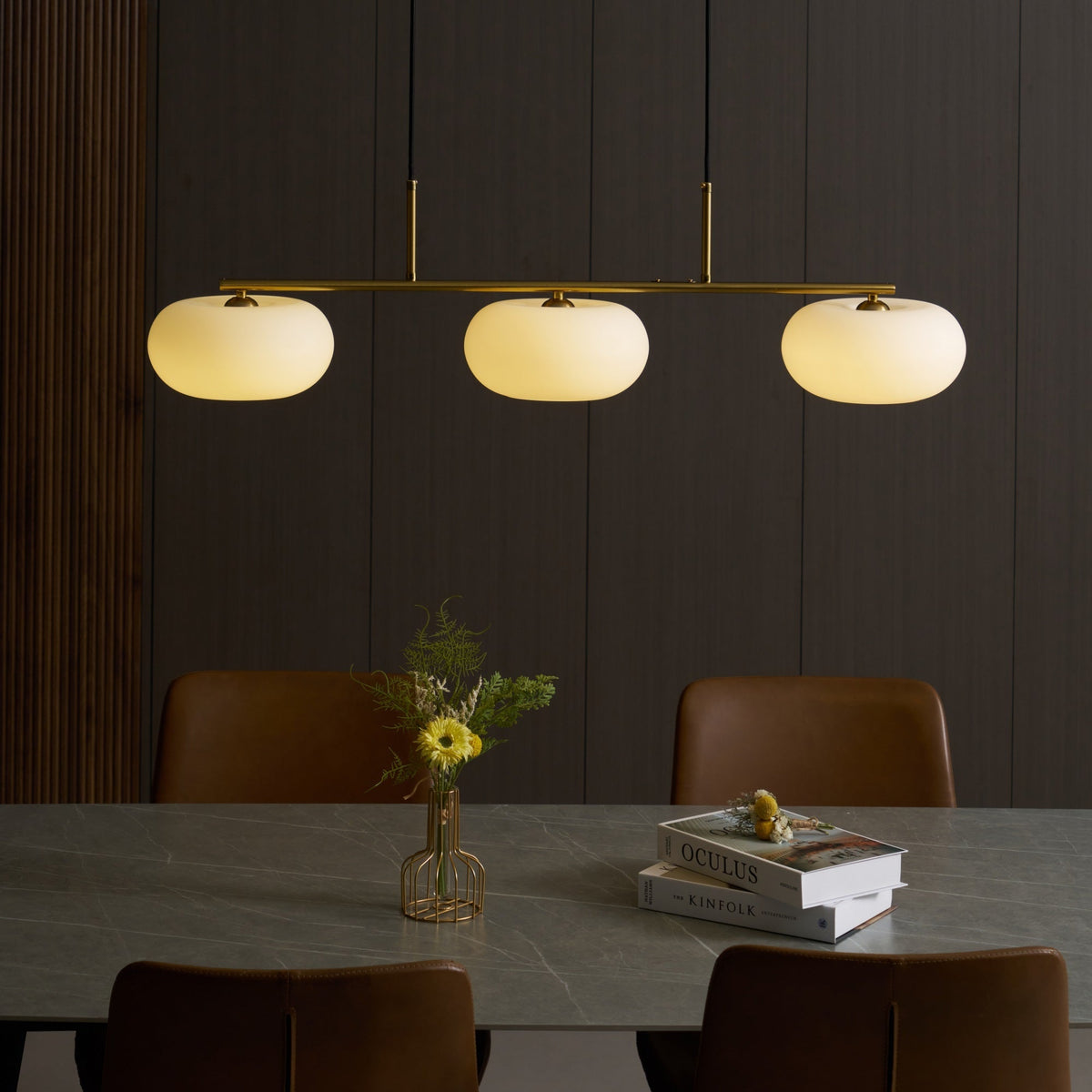 Hajel Sculptural Pendant Light