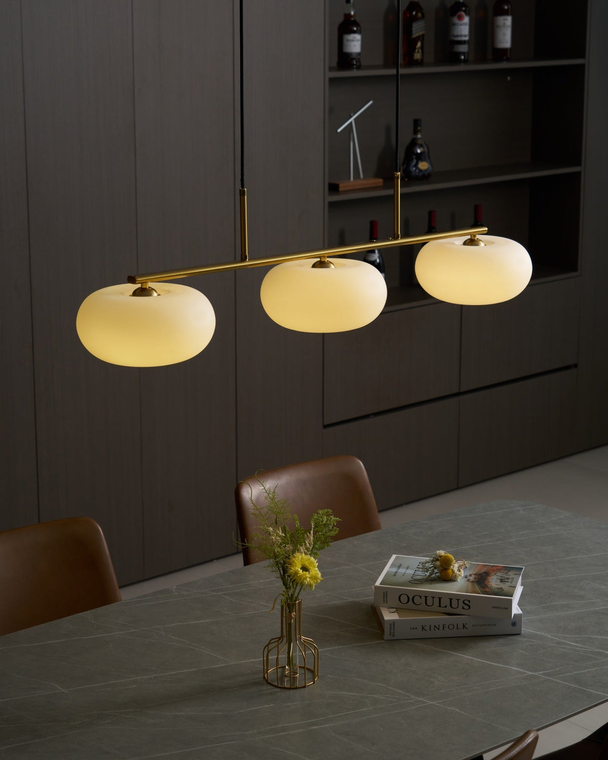 Hajel Sculptural Pendant Light