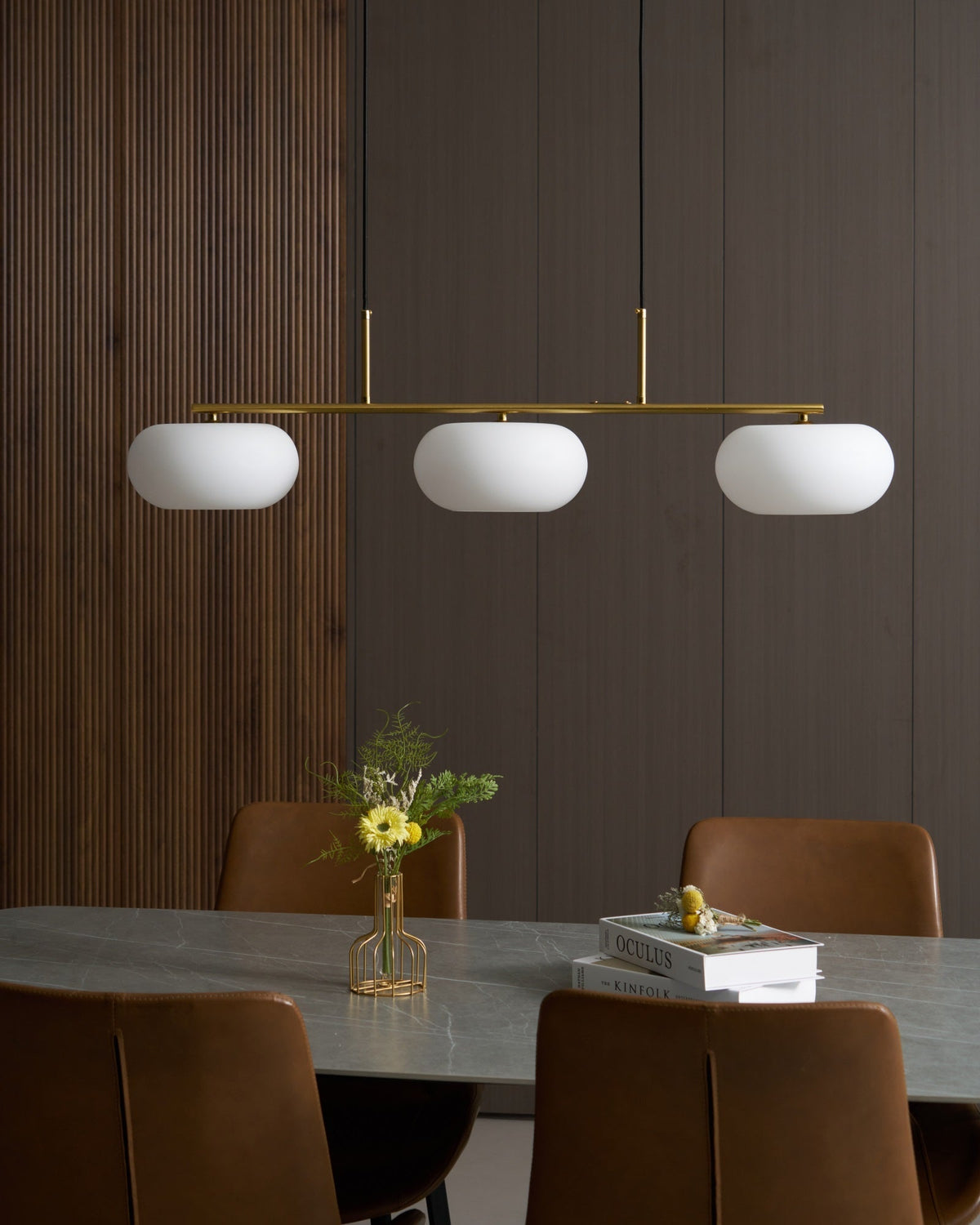 Hajel Sculptural Pendant Light