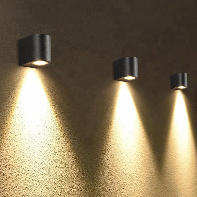 Ray Minimalist Metal Square Outdoor Wall Lamp - Lamp Outdoor