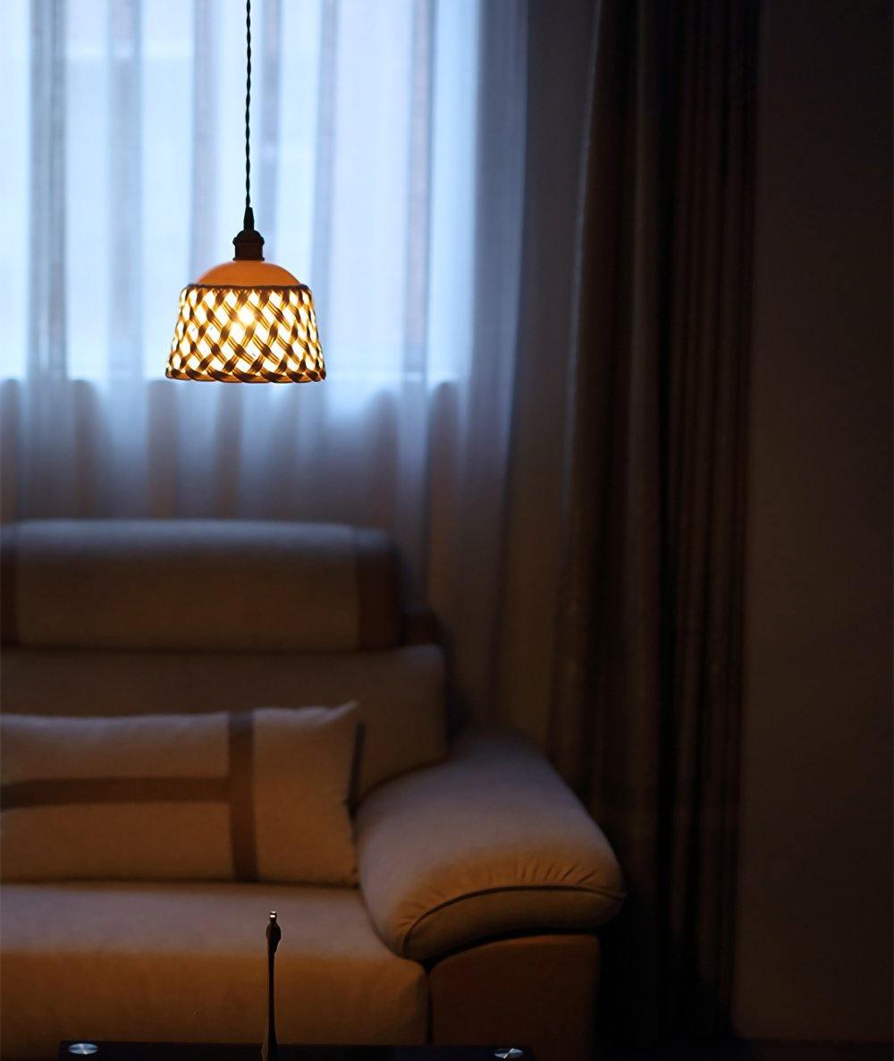 Eliielle Ceramic Cozy Pendant Lamp