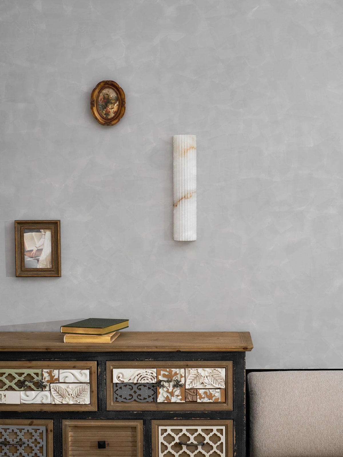 Bikel Alabaster Indoor Wall Light
