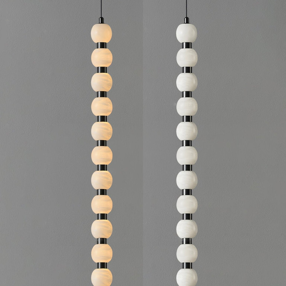 Albinaine Modern Alabaster Pendant Light