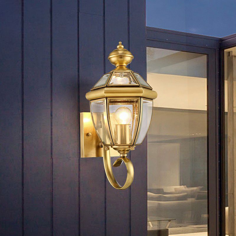 Silva Vintage Lantern Metal Outdoor Wall Lamp - Lamp Outdoor