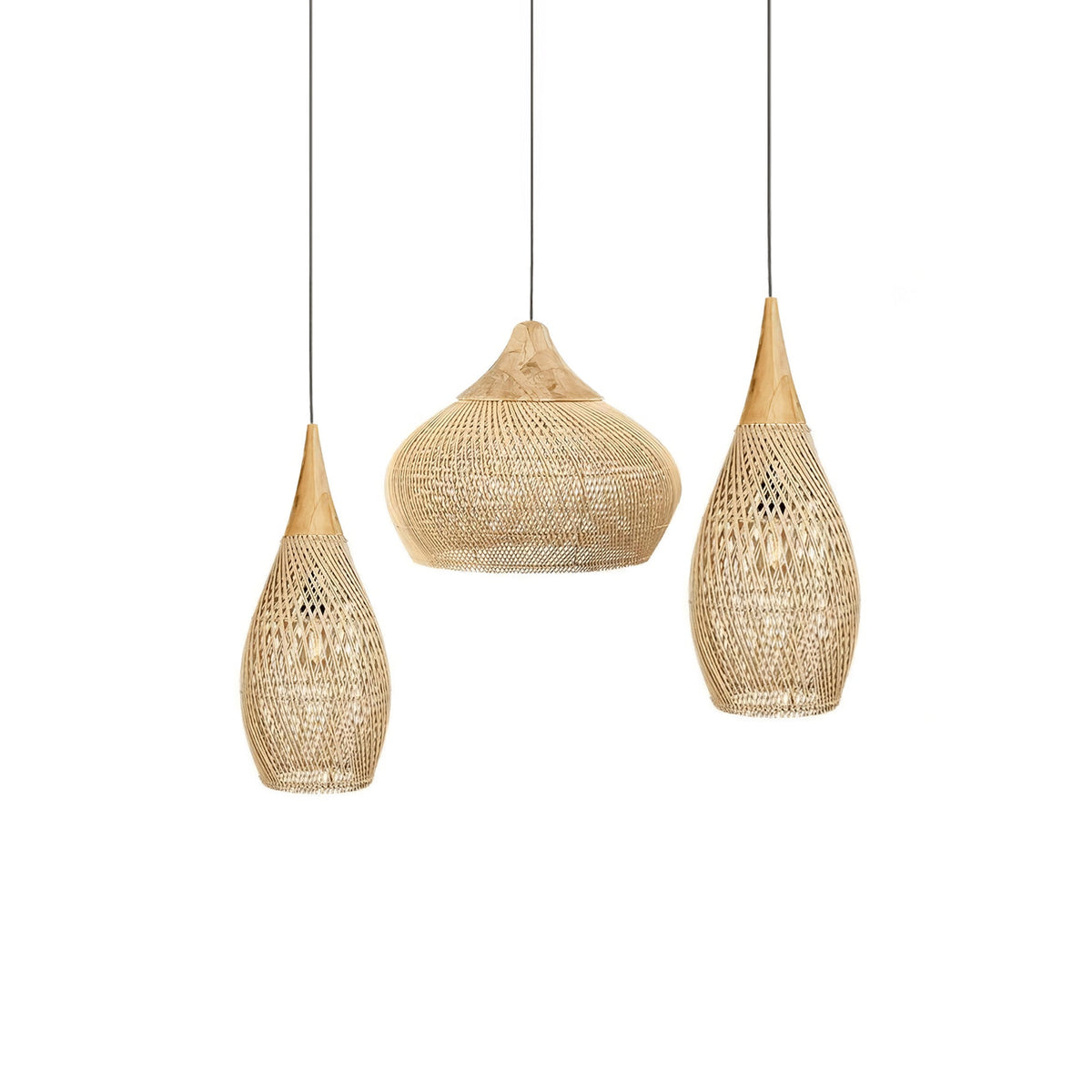 Hopia Rattan Pendant Light