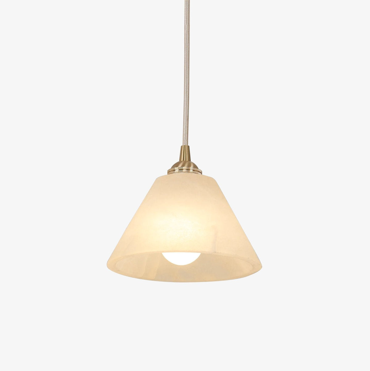 Alberise Minimalist Alabaster Pendant Light