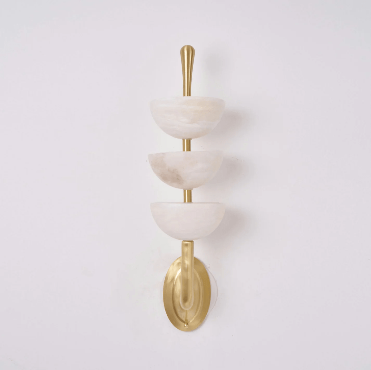 Pamio Triple Alabaster Indoor Wall Light