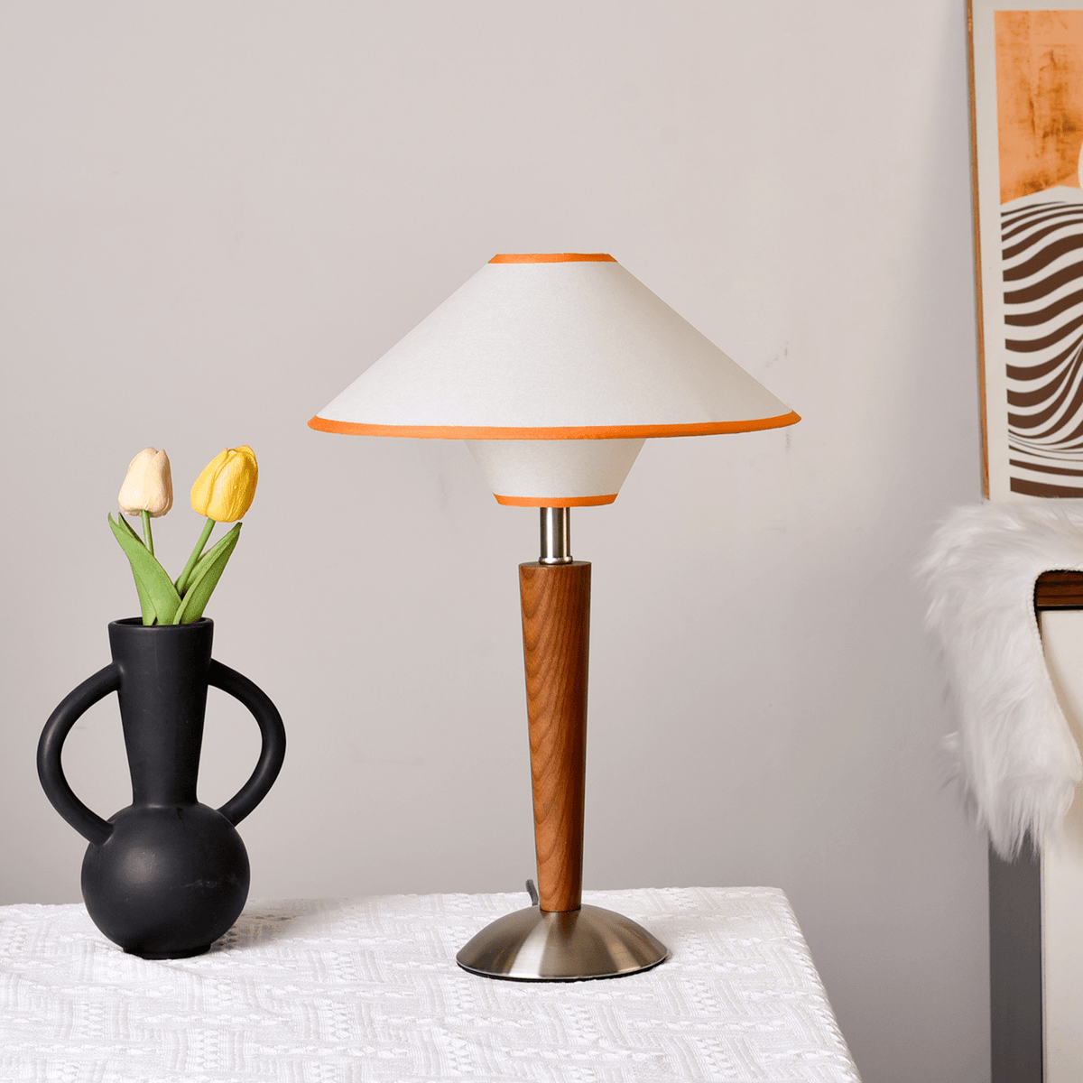 Vido Wood Table Lamp