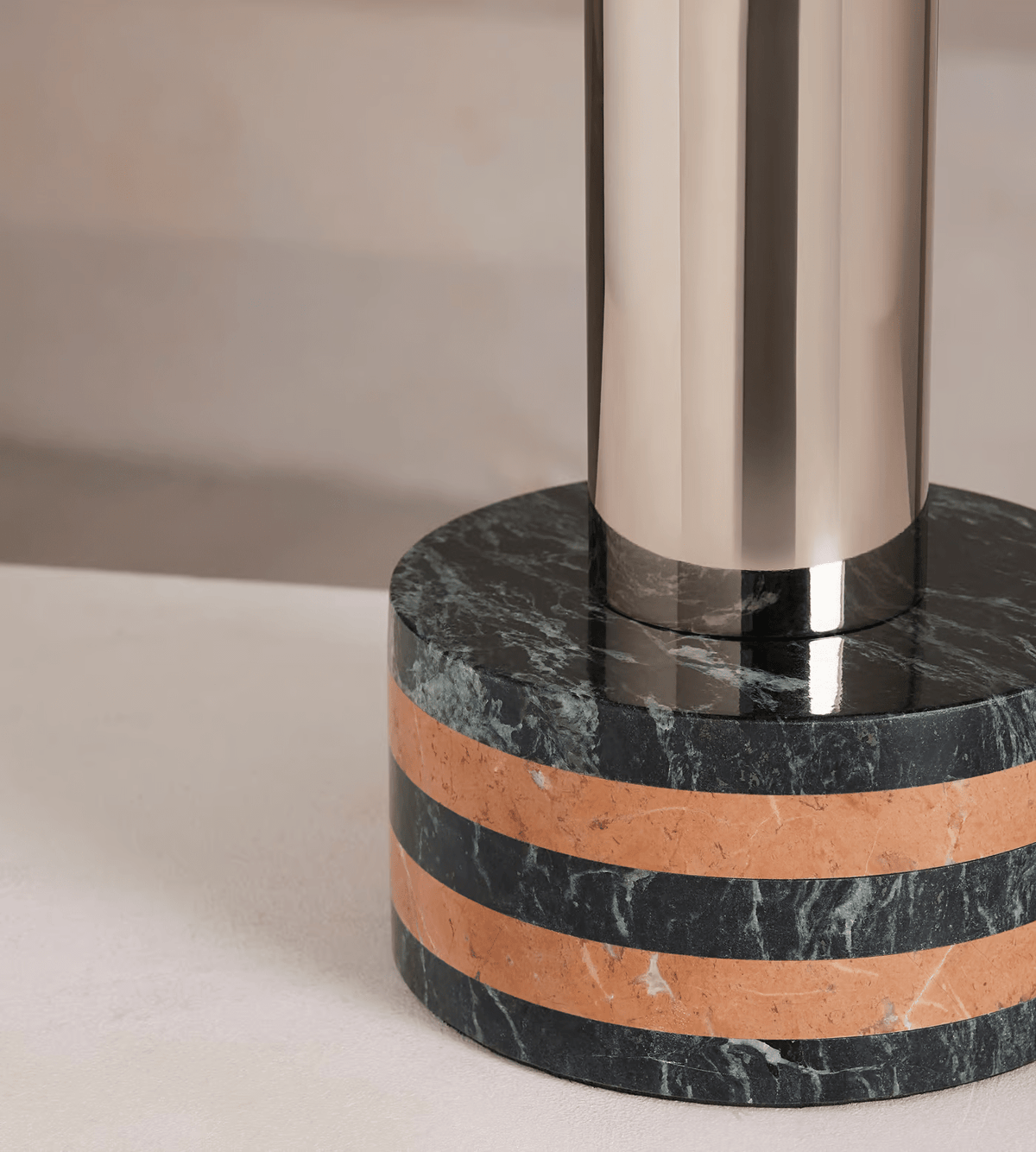 Strata Minimalist Marble Table Lamp
