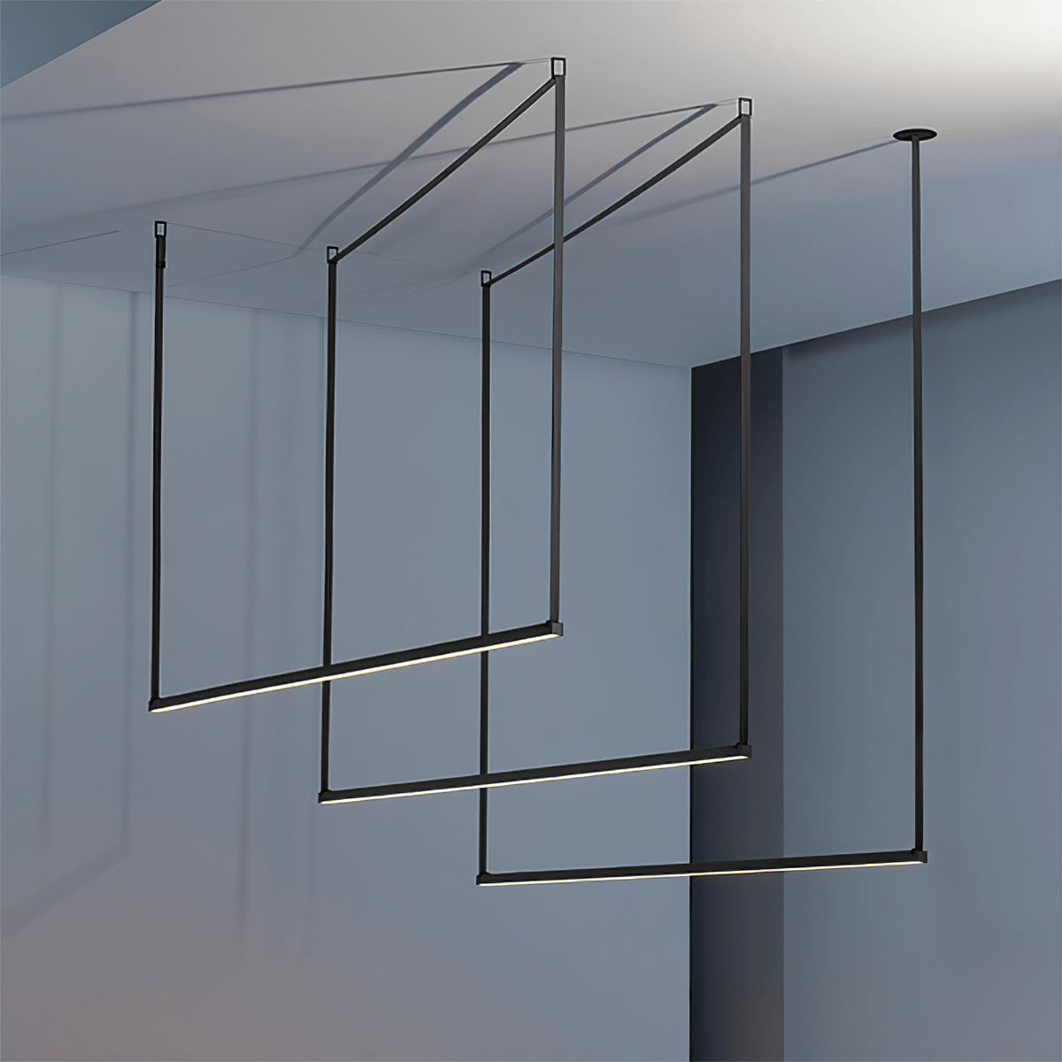 Gideon Minimalist Linear Pendant Light