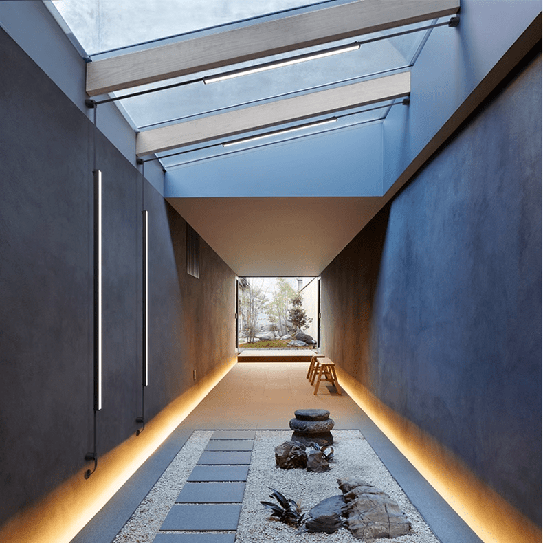 Gideon Minimalist Linear Pendant Light