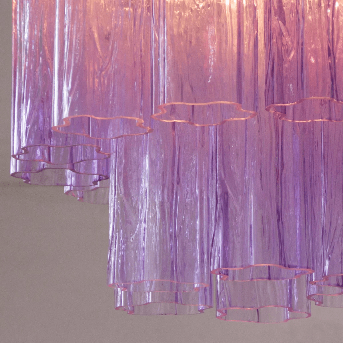 Dania Murano Tubes Flush Mount Ceiling Light