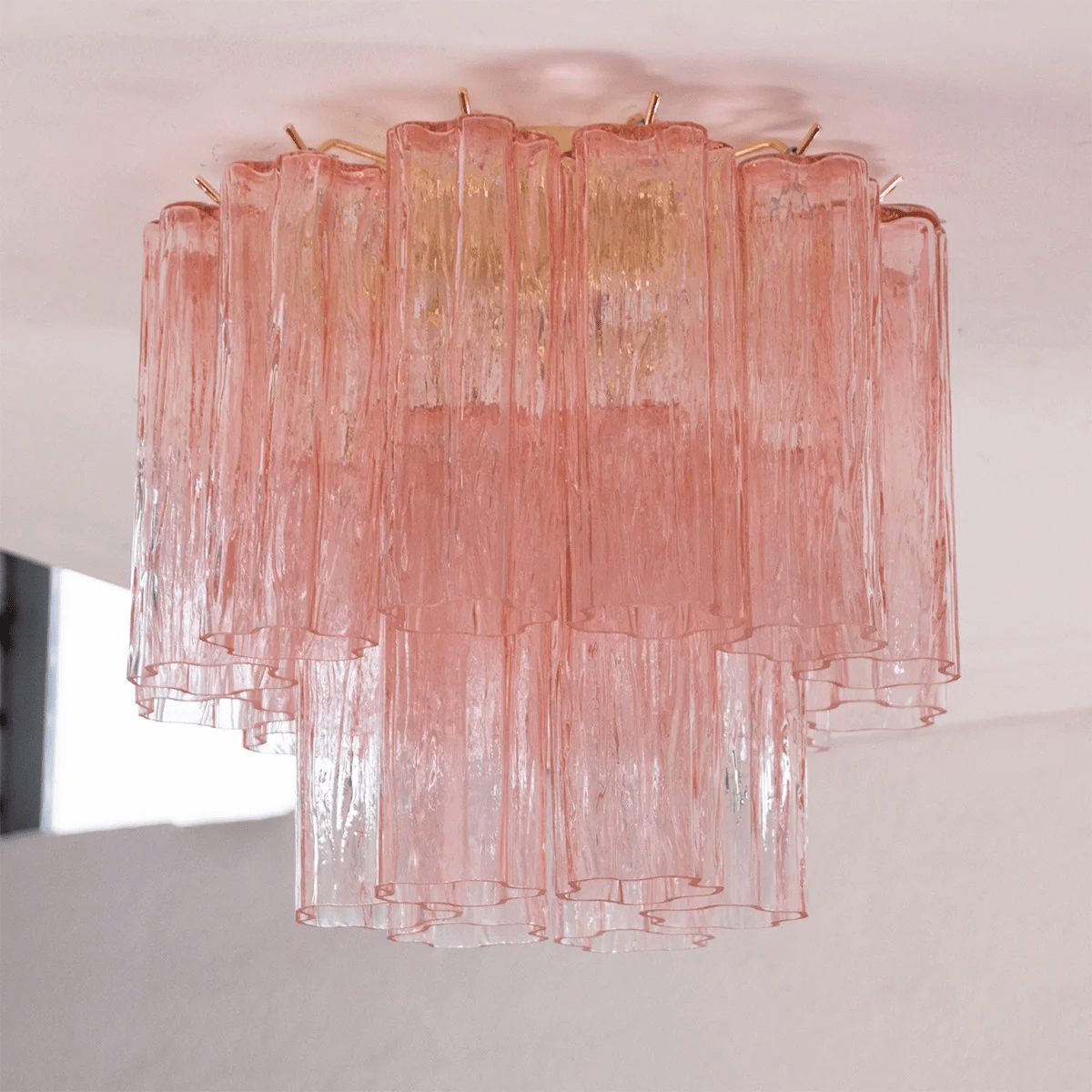 Dania Murano Tubes Flush Mount Ceiling Light