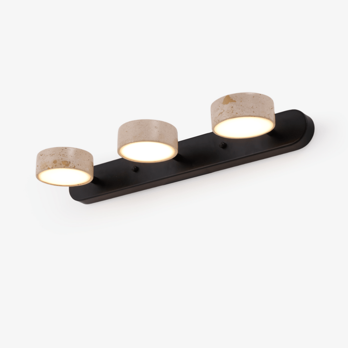 Orshaa Linear Travertine Vanity Light
