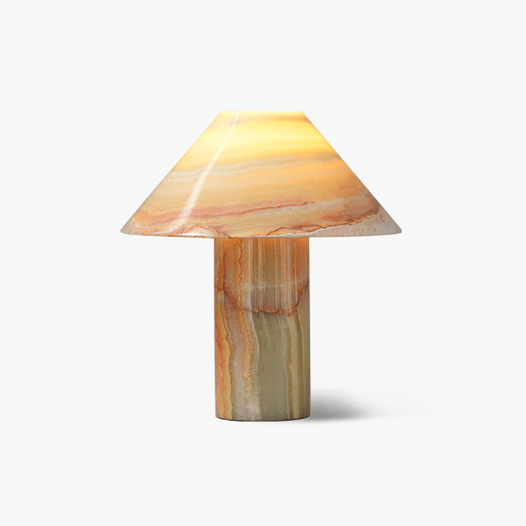 Velalelia Vintage Jade Table Lamp