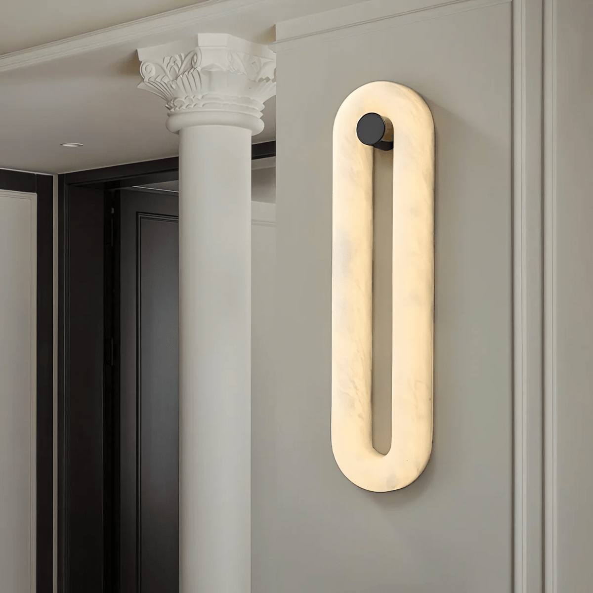 Nivaniella Modern Alabaster Wall Light