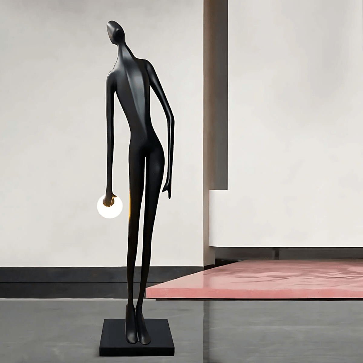 Ersilyra Artistic Resin Floor Lamp