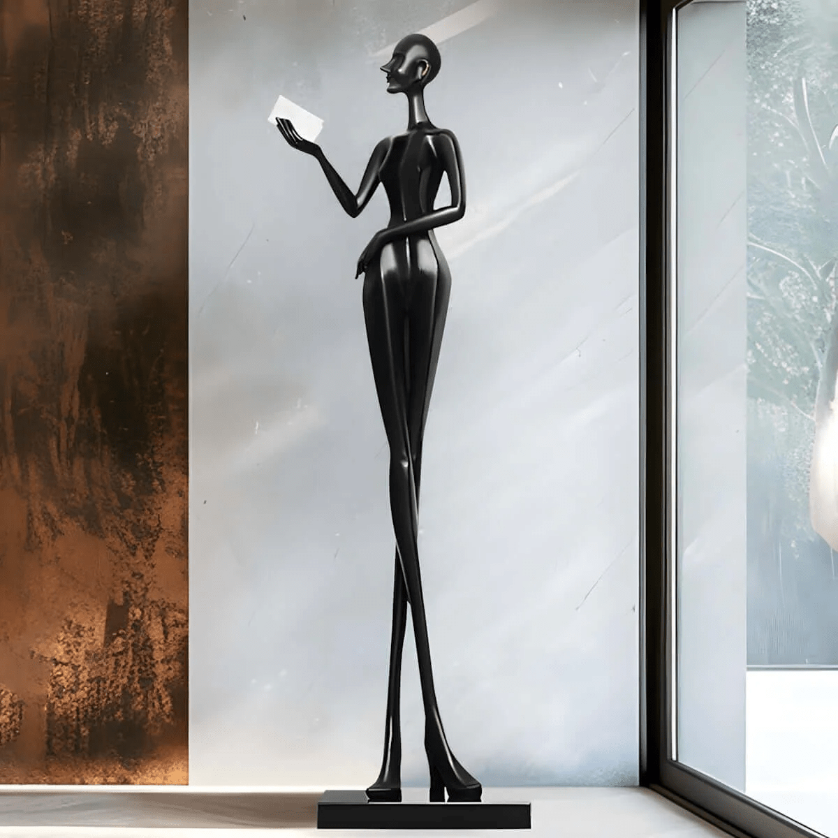 Soranina Floor Lamp Sculptural Minimalist