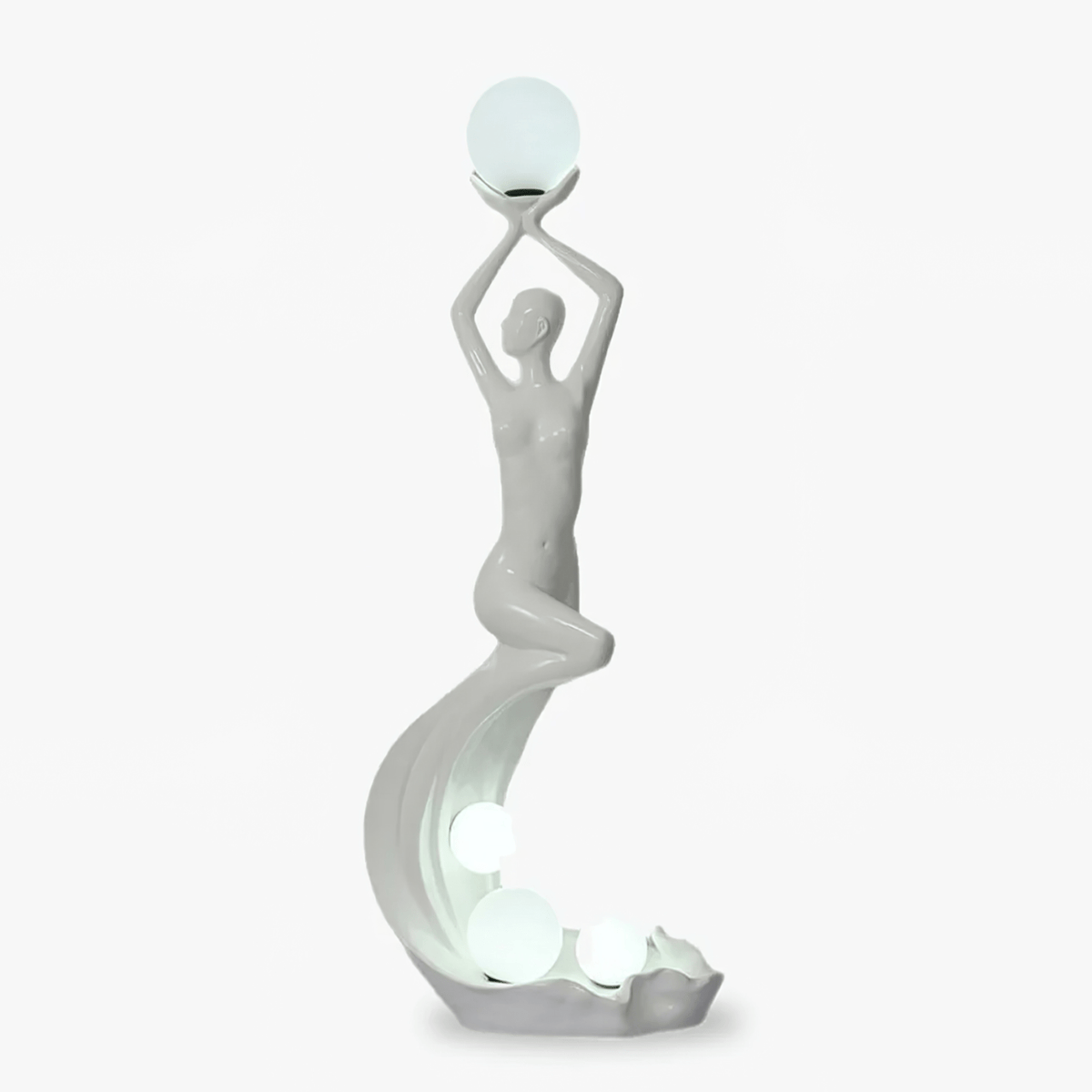 Muse Modern Sculpture Floor Lamp