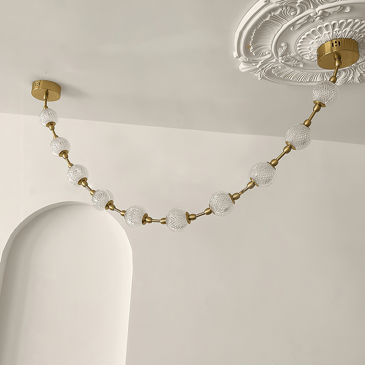 Esiena Strand Necklace Chandelier