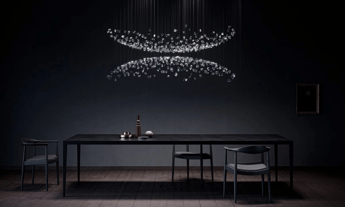 Xejan Raw Crystal Chandelier