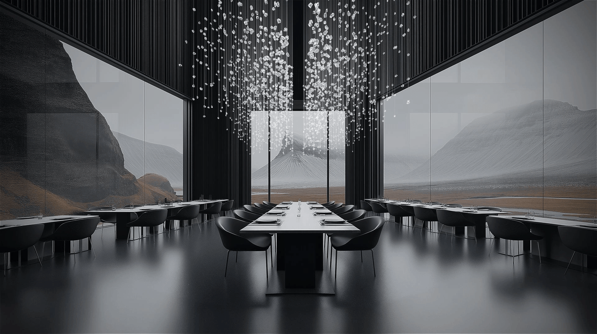 Xejan Raw Crystal Chandelier