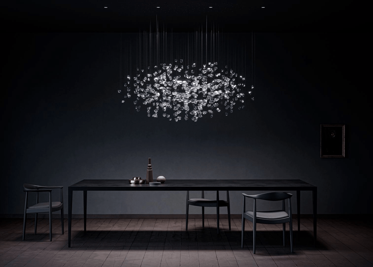 Xejan Raw Crystal Chandelier