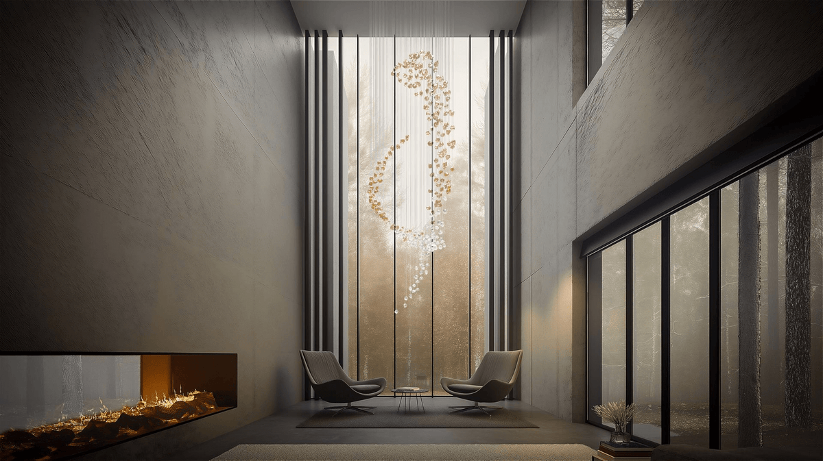 Xejan Raw Crystal Chandelier
