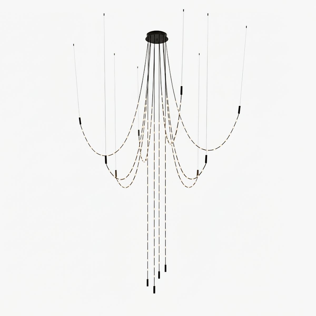 Constellation Matrix Cascade Chandelier