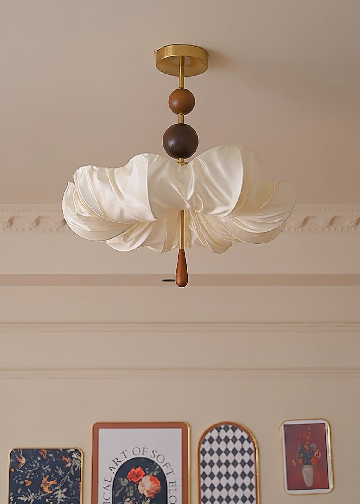 Noxlen Fabeic Ceiling Light