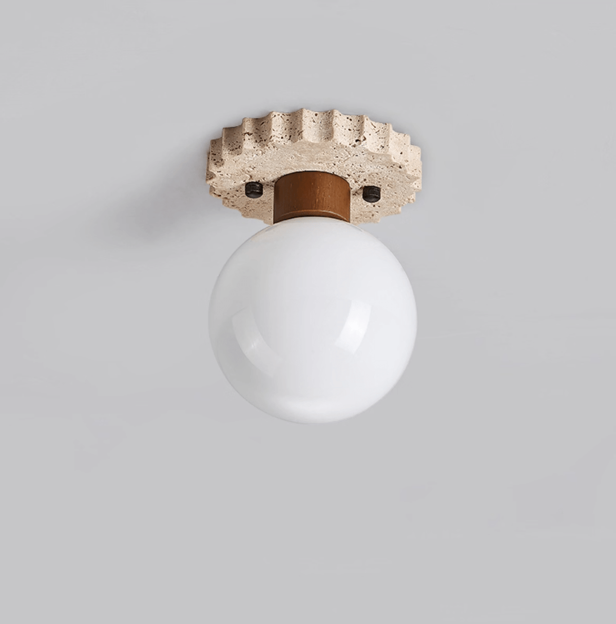 Terieel Cogstone Orb Ceiling Lamp