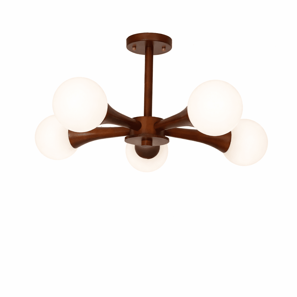 Kojel Wooden Nera Chandelier