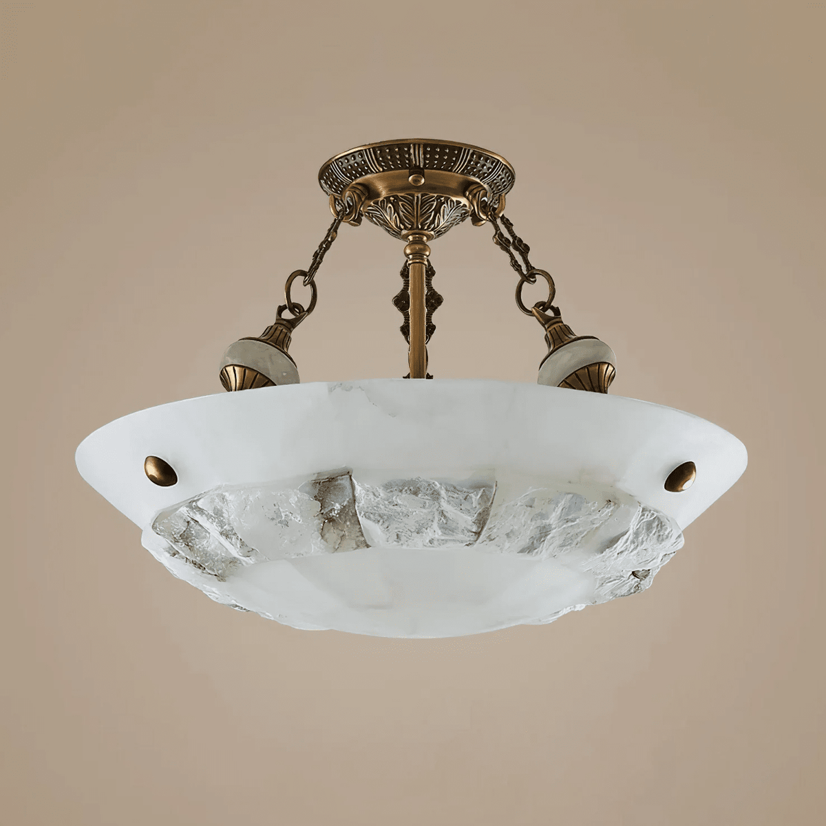 Dorevaux Alabaster Ceiling Light