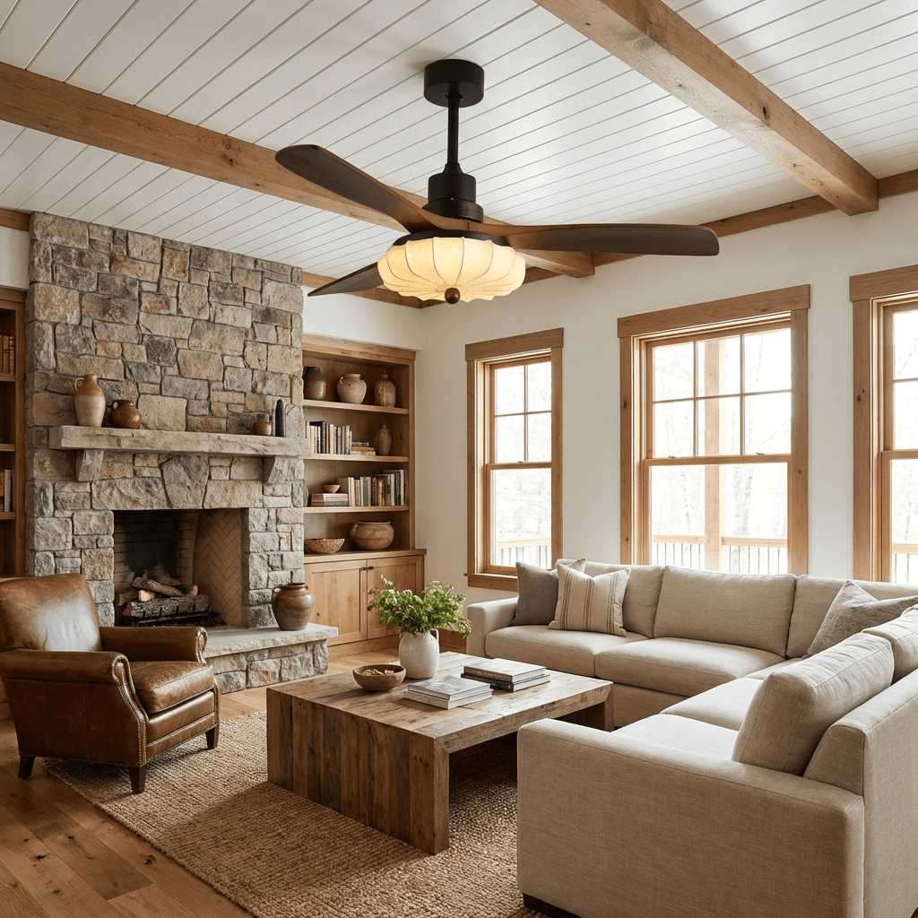 Paby Lotus Bloom Ceiling Fan Light