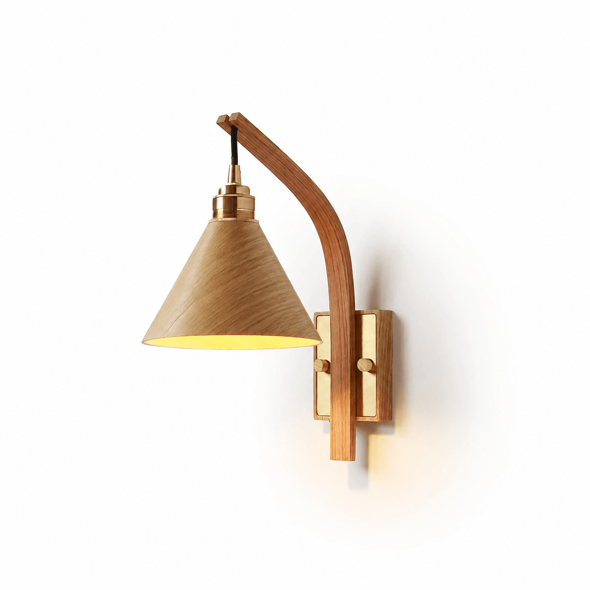 Jeva Camber Arc Indoor Wall Light