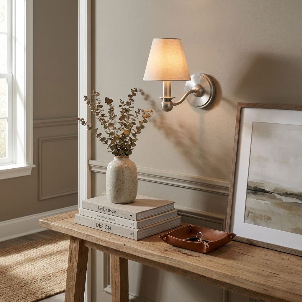 Finsmere Fabric Wall Sconce