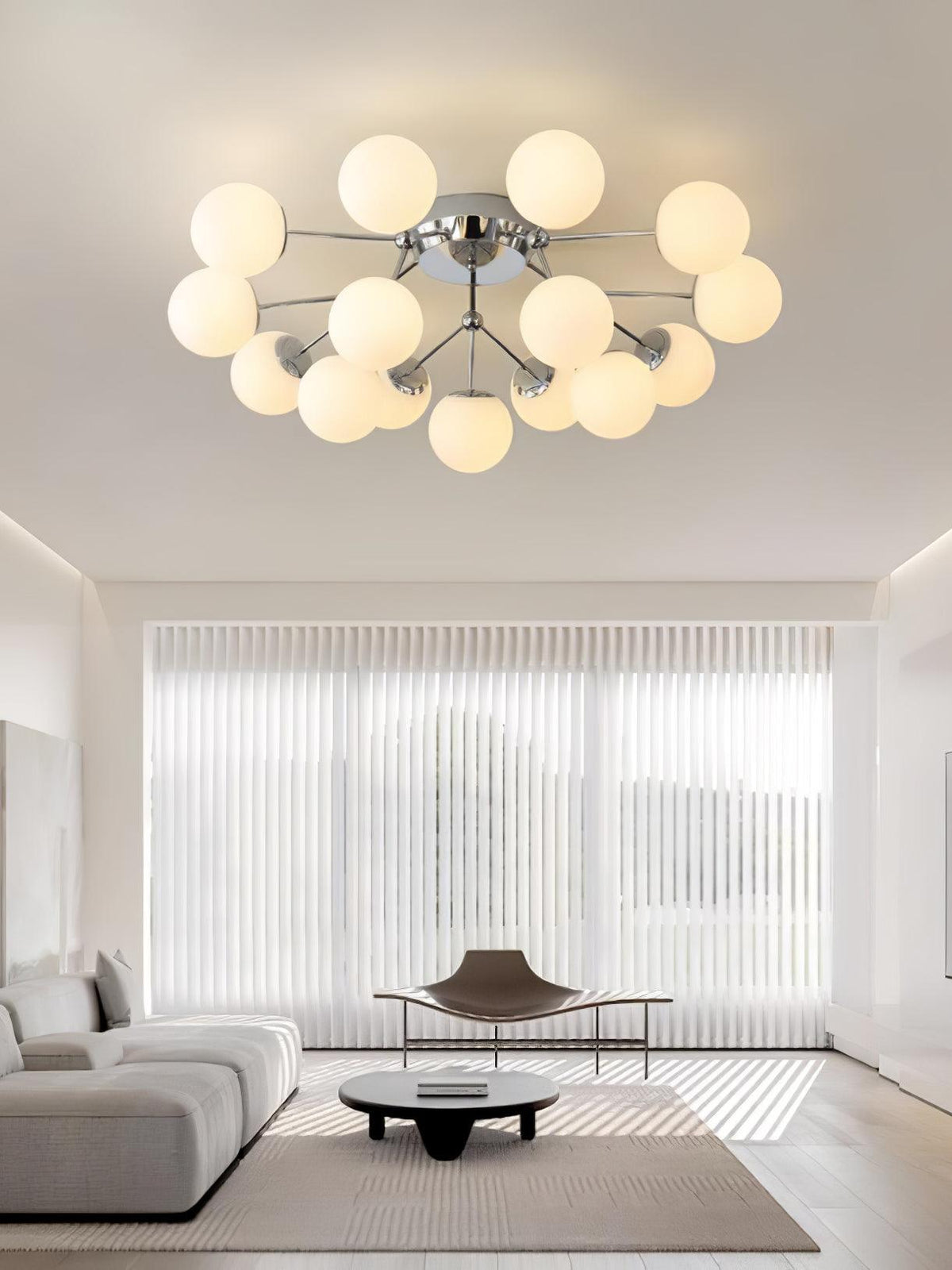 Veloel Luxury Glass Ceiling Lamp