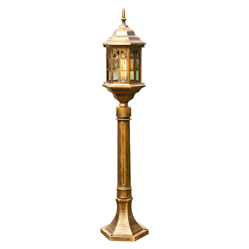 Elegant Slim Post LED Outdoor Post Lights Black/Bronze Pathway Lamps - Lamp Outdoor