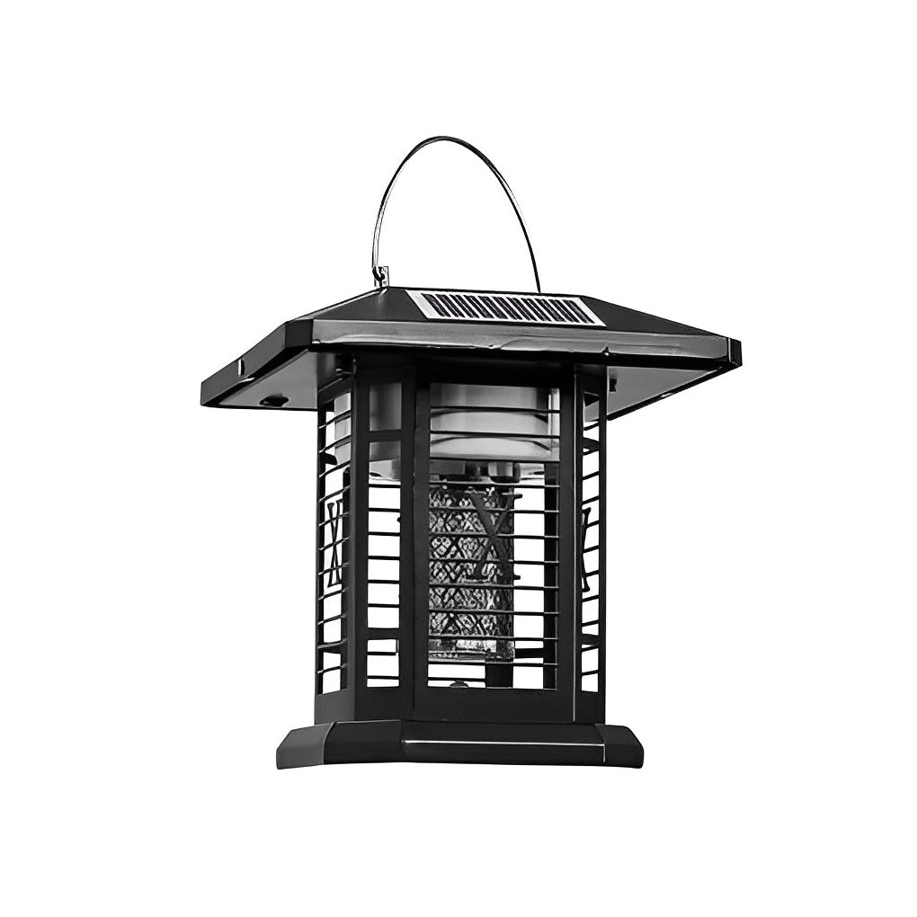 360° Multifunctional Solar Mosquito Killer Lamp with Waterproof, Dual Lighting Modes - Lamp Outdoor