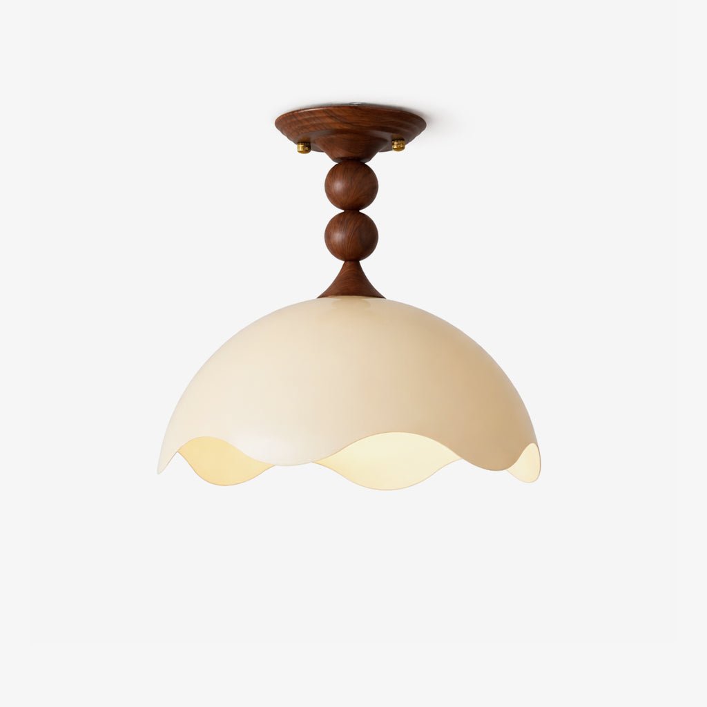 Diden Scallop Flush Mount Ceiling Light