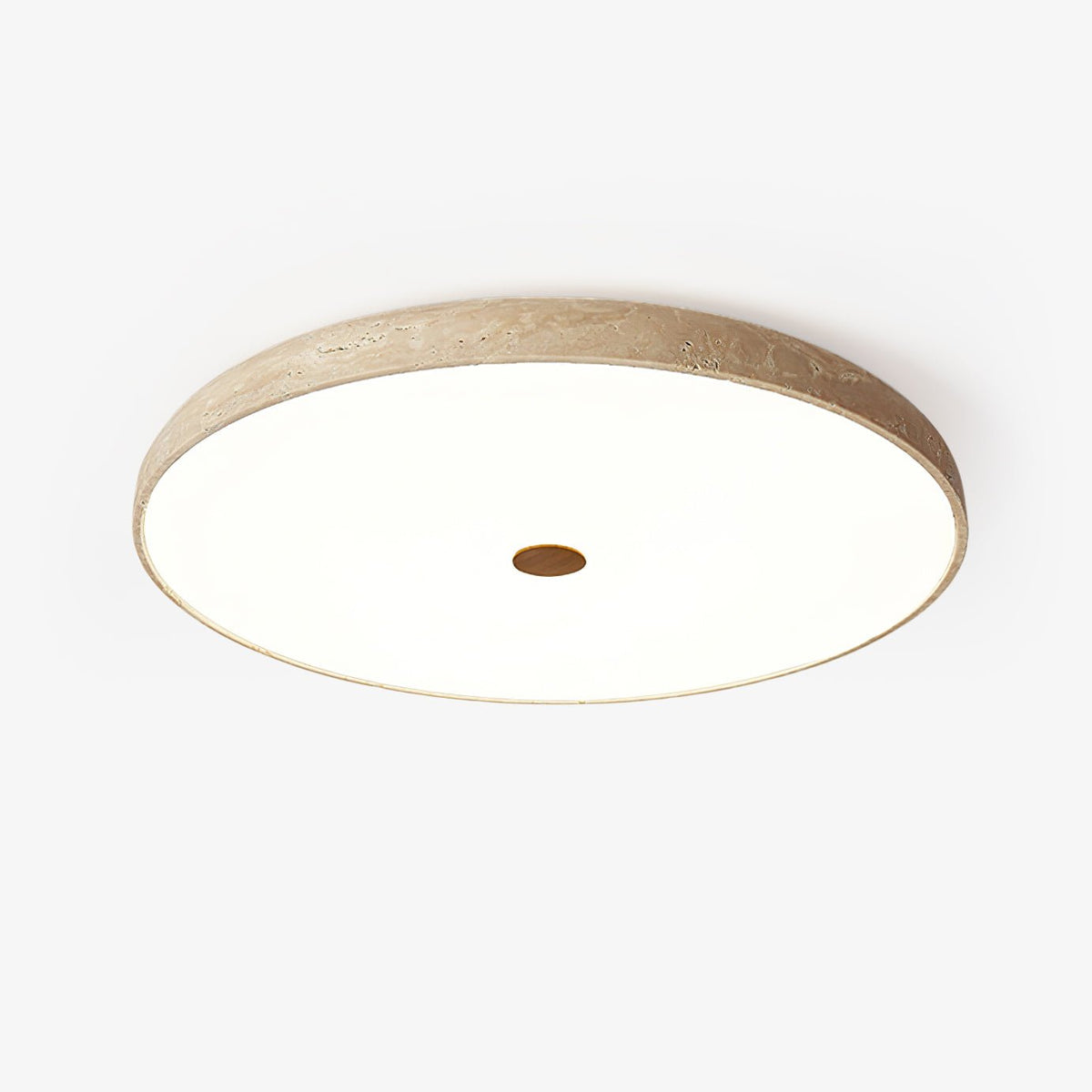 Orzoror Minimalist Travertine Ceiling Light