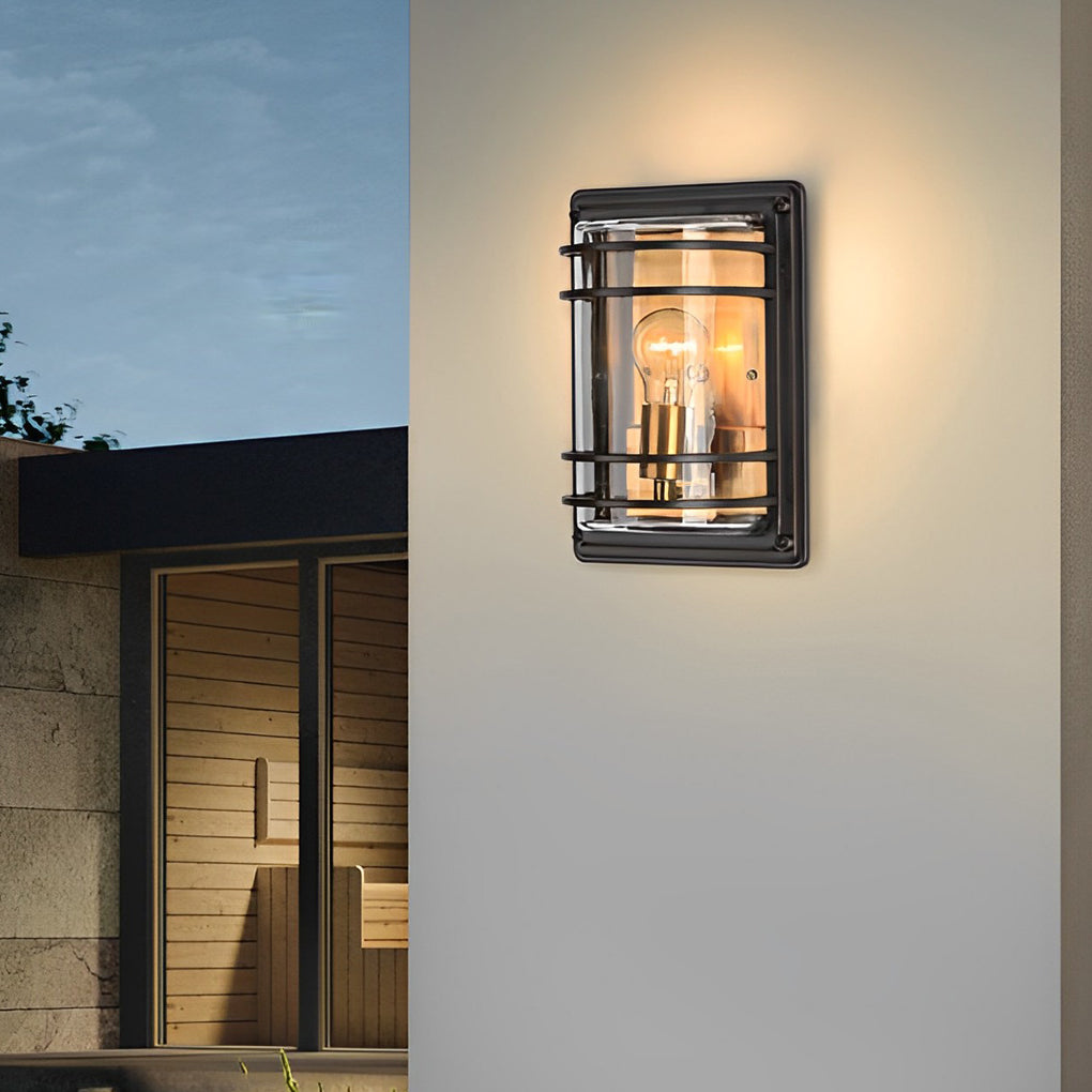 Lorelei Vintage Modern Aluminum Outdoor Wall Light