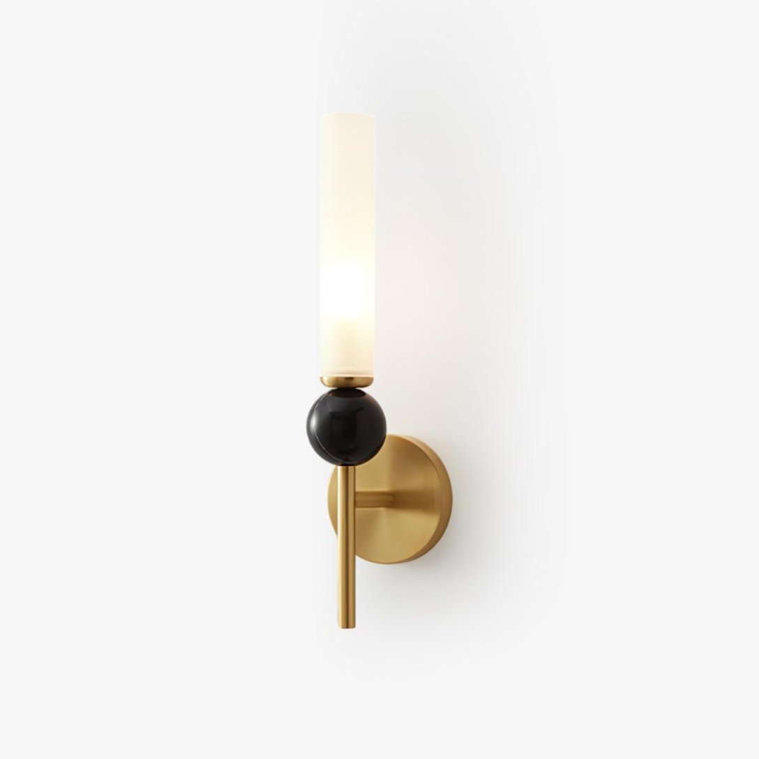 Dulane Modern Minimalist Vertical Marble Wall Lamp