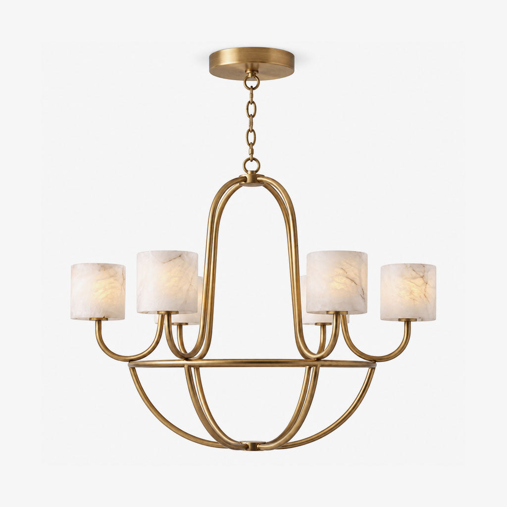 Quenford Alabaster Chandelier