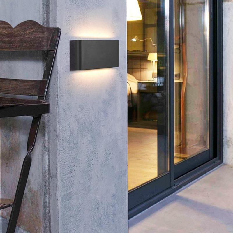 Ray Modern Rectagulart Metal Outdoor Wall Lamp - Lamp Outdoor