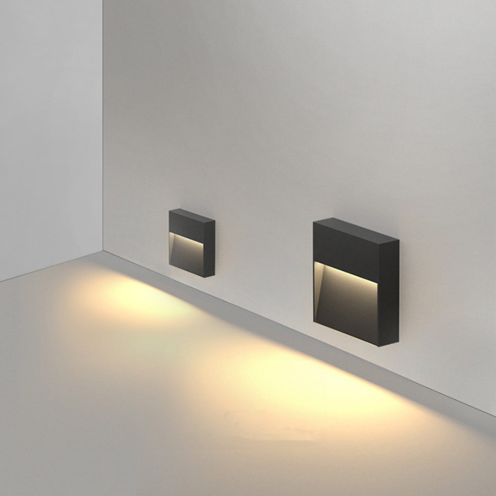 Ray Metal Rectangular Outdoor Deck Step Light - Lamp Outdoor