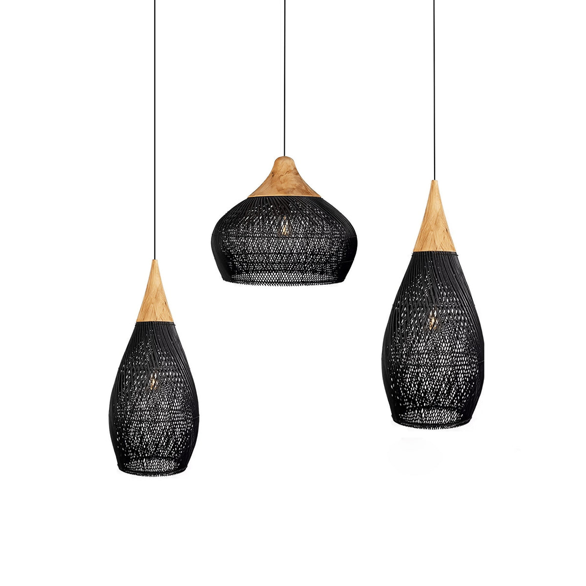 Hopia Rattan Pendant Light