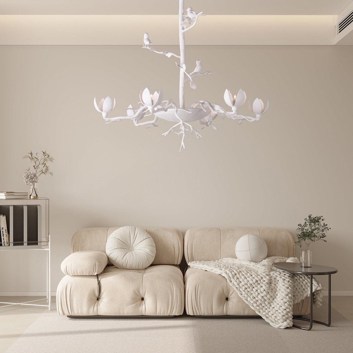 Zox Postmodern Luxury Resin Chandelier