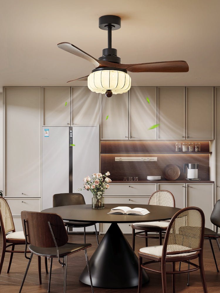 Yepa Wood Ceiling Fan Light