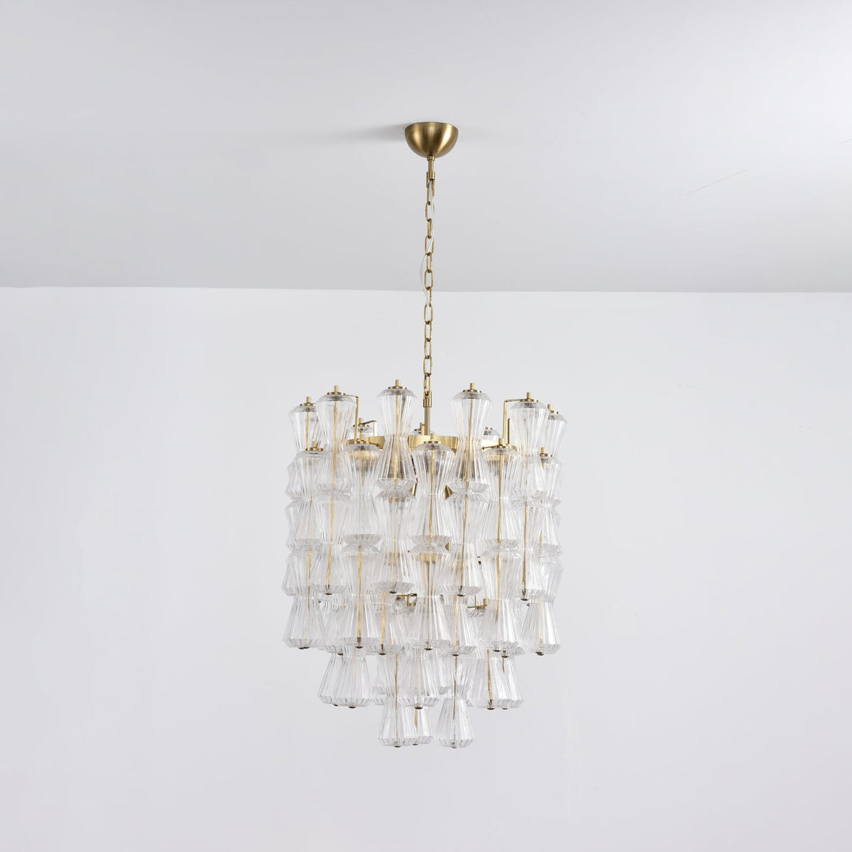 Celarena Chandelier Murano Glass Floral Cascade